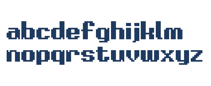 Return of the Boss Regular Lowercase