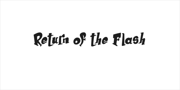 Return of the Flash Logo