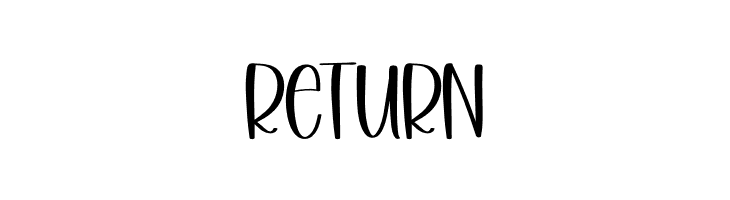 Return  font caratteri gratis