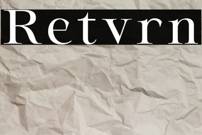 Retvrn Example 2