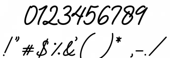 Retylle Solyta Font OTHER CHARS