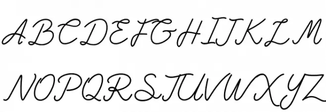Retylle Solyta Schriftart Groß