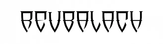 Reubalach  Frei Schriftart Herunterladen