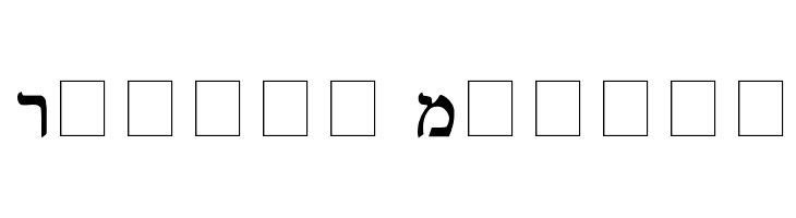 Reuven Normal  font caratteri gratis