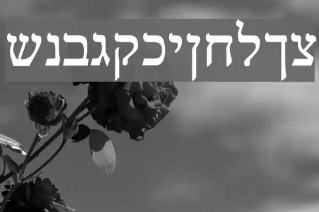 Reuven Normal Font examples