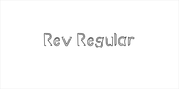 Rev Regular Logo