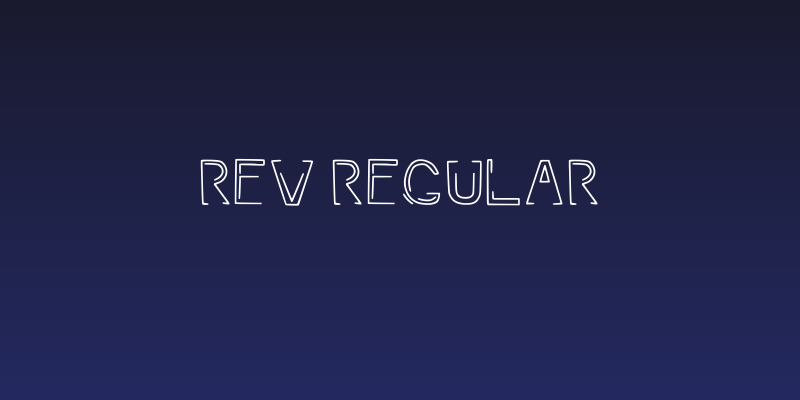Rev Regular Social Header