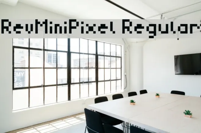RevMiniPixel Regular Example 3