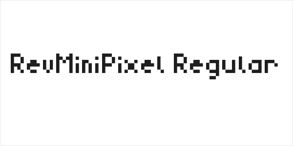 RevMiniPixel Regular Logo