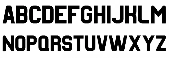 Revalate FreeVersion Font UPPERCASE