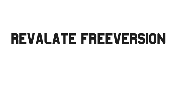 Revalate FreeVersion Logo