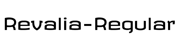 Revalia-Regular Font