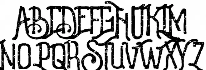 Revalina Schriftart Groß