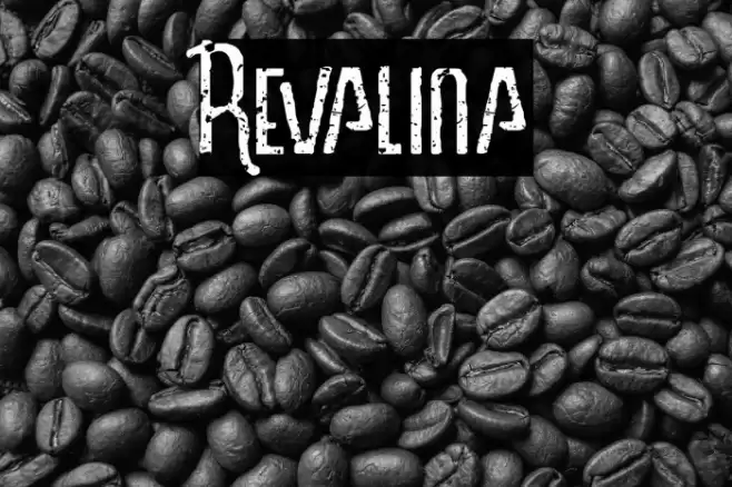 Revalina Font examples