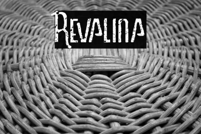 Revalina Font examples