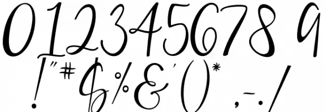 Revalisha Font OTHER CHARS