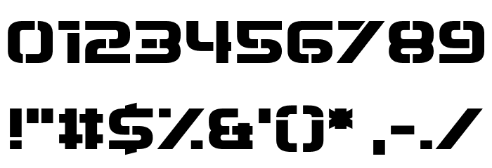 Revamped Font OTHER CHARS