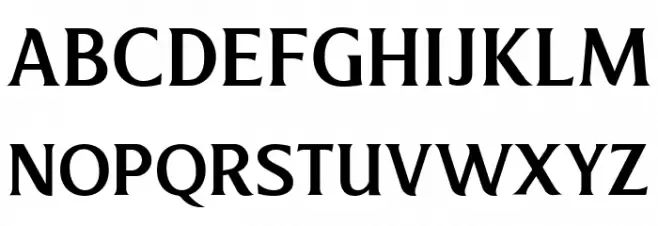 Revans-Medium Schriftart Groß