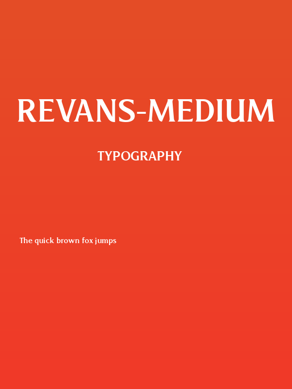 Revans-Medium Poster