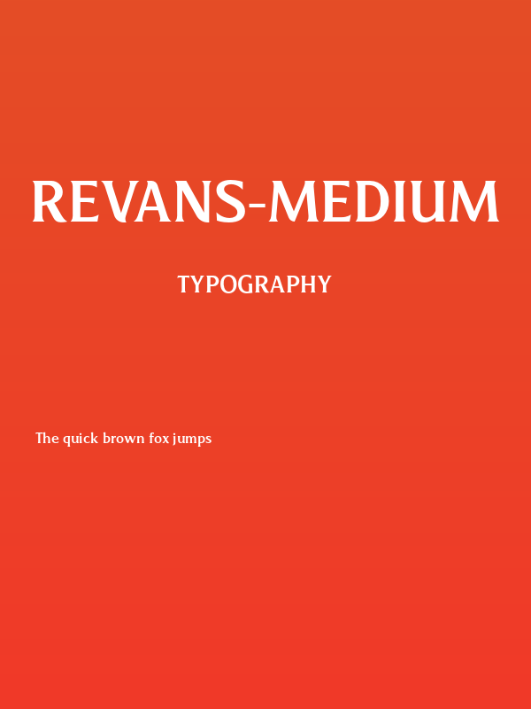 Revans-Medium Poster
