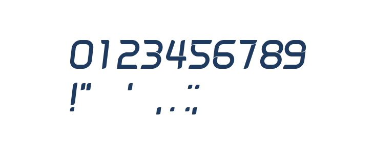 Revealed Italic Other Characters