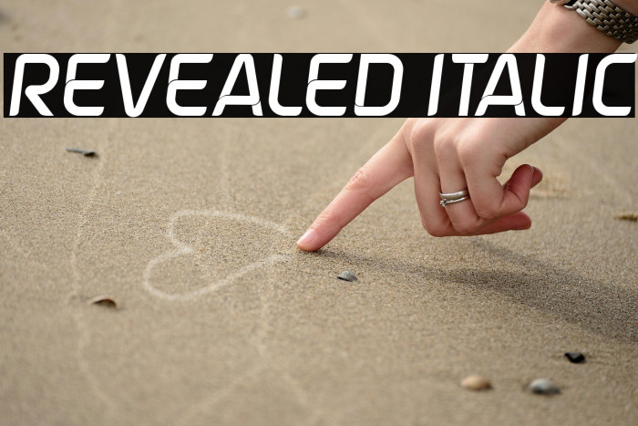 Revealed Italic Example 3