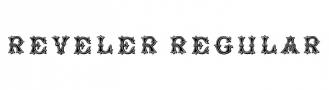 Reveler Regular  font caratteri gratis