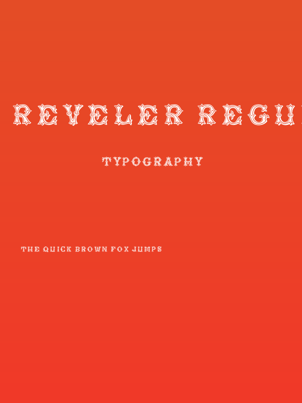Reveler Regular Poster