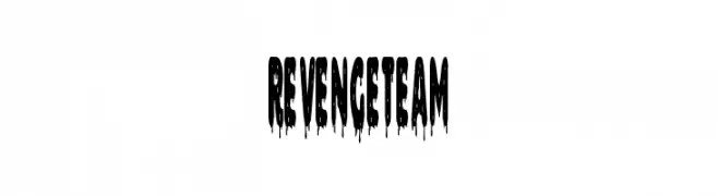 Revenge Team  تنزيل الخطوط