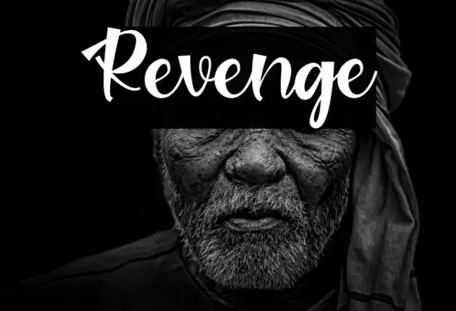 Revenge Font examples