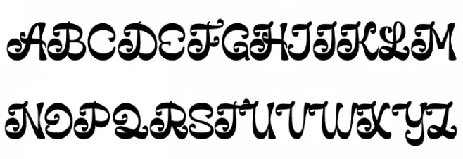 Reverse Vintage Personal use Schriftart Groß