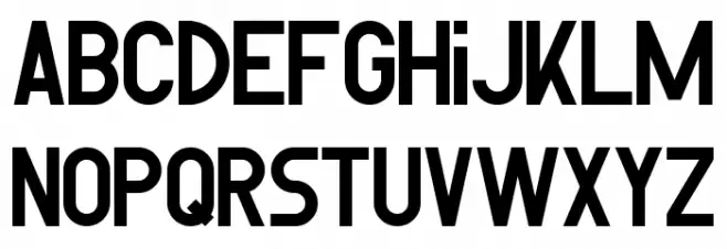 Reversed Demo 字体 小写
