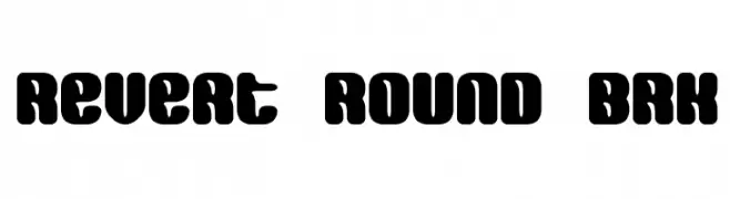 Revert Round BRK  Frei Schriftart Herunterladen