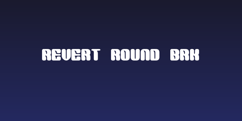 Revert Round BRK Social Header
