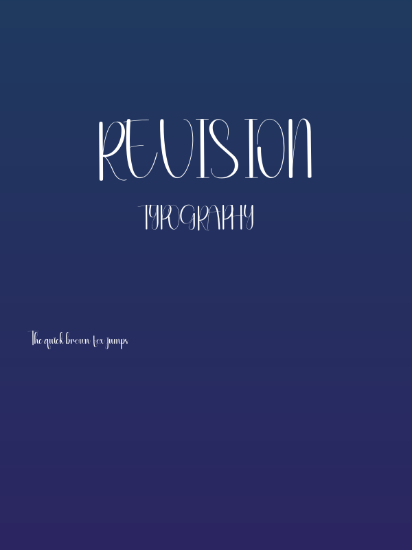 Revision Poster