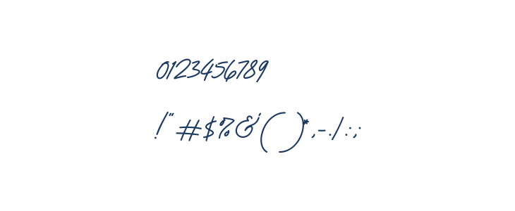 Revisthond Script Other Characters