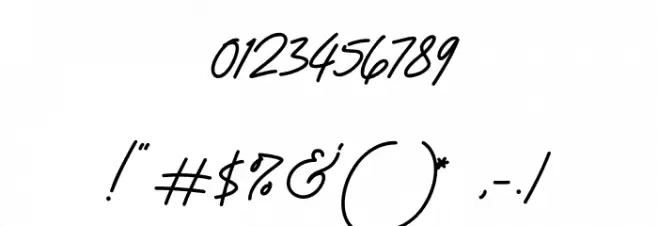 Revisthond Script Schriftart Anderer Schreiben