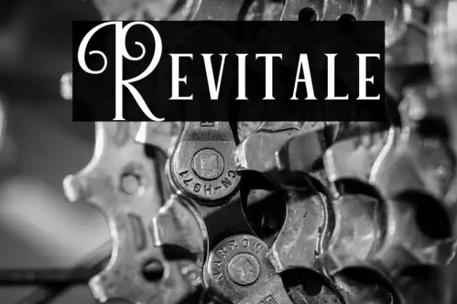 Revitale Font examples