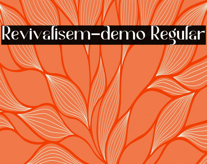 Revivalisem-demo Regular Example 3