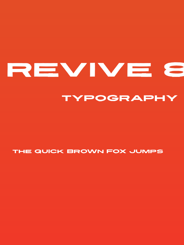 Revive 80 Wide Poster