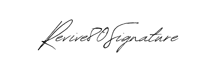 Revive80Signature  Frei Schriftart Herunterladen