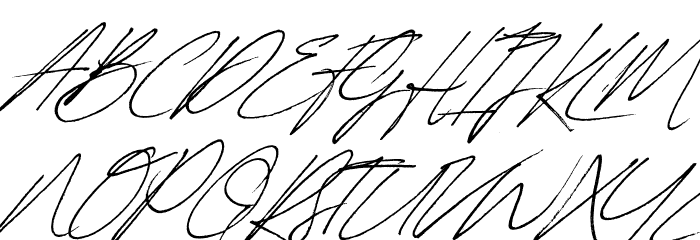 Revive80Signature Font UPPERCASE