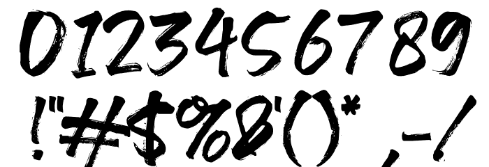 Revnosa-Regular Font OTHER CHARS