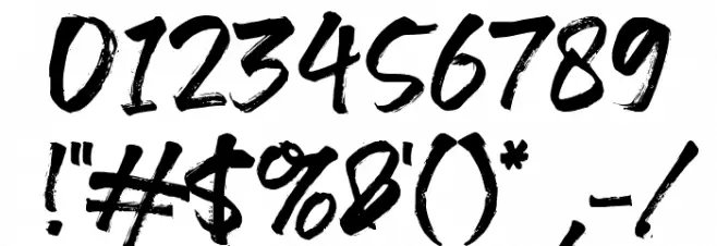 Revnosa Regular Font OTHER CHARS