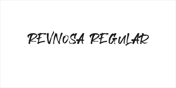 Revnosa Regular Logo
