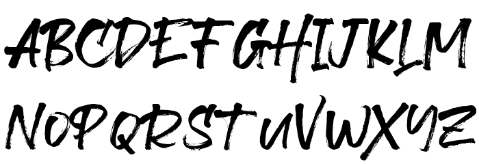 Revnosa Regular Font LOWERCASE