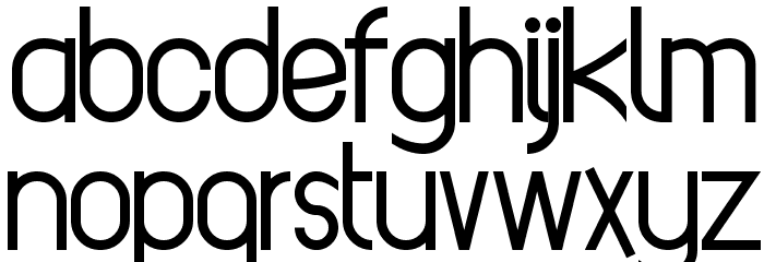 RevoPop!` Font LOWERCASE