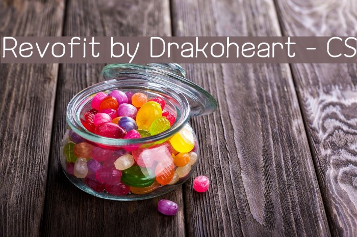 Revofit by Drakoheart - CS Font examples