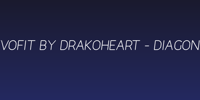 Revofit by Drakoheart - Diagonal Social Header