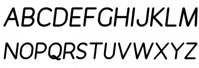 Revofit by Drakoheart - Double Diagonal Polices MAJUSCULES